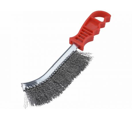 Kefa ručná oceľová, kútová, 240mm, plastová rukoväť, EXTOL CRAFT