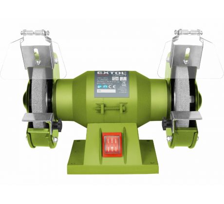 Brúska dvojkotúčová, príkon 150W, kotúč 125mm, EXTOL CRAFT