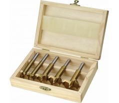 Sukovníky HSS TiN, 5-dielna sada, Ø15-35mm, EXTOL CRAFT