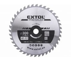 Kotúč pílový s SK plátkami, Ø300x3,2x30mm, 40z, EXTOL PREMIUM