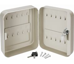 Schránka na kľúče oceľová, 200x160x80mm, 20 háčikov, 2x kľúč, EXTOL CRAFT