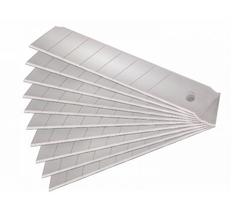 Brity do univerzálneho noža olamovacie, 10ks, 18mm, EXTOL CRAFT