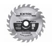 Kotúč pílový s SK plátkami, ø160x2,8x20mm, 24z, EXTOL PREMIUM