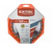 Kotúč pílový s SK plátkami, ø160x2,8x20mm, 24z, EXTOL PREMIUM