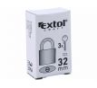 Zámok visací liatinový modrý, 3 kľúče, 32mm, EXTOL CRAFT