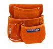 Vrecko na náradie, jednodielne, 6 vreciek, na opasok, kožené, EXTOL PREMIUM