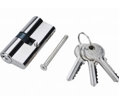 Vložka cylindrická poniklovaná, 65mm, 3x kľúč, EXTOL CRAFT