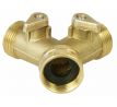 Ventil mosadzný / rozdvojka, 3/4'', mosadz, EXTOL PREMIUM