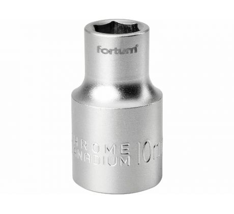 Kľúč nástrčný, 10mm, 1/2”, FORTUM