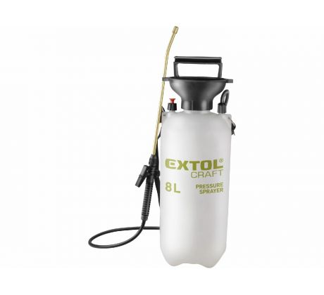 Postrekovač záhradný tlakový, 8l, mosadz, EXTOL CRAFT