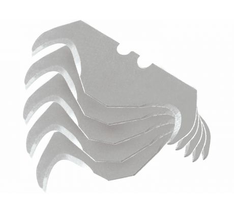 Brity do univerzálneho noža zahnuté, 5ks, EXTOL CRAFT