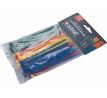 Pásky sťahovacie farebné 2,5x100mm, 100ks, Ø22mm, 8kg, nylon PA66, EXTOL PREMIUM