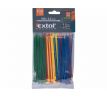 Pásky sťahovacie farebné 2,5x100mm, 100ks, Ø22mm, 8kg, nylon PA66, EXTOL PREMIUM