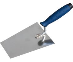 Lyžica murárska (kelňa) antikorová, 160mm, plastová pogumovaná rukoväť