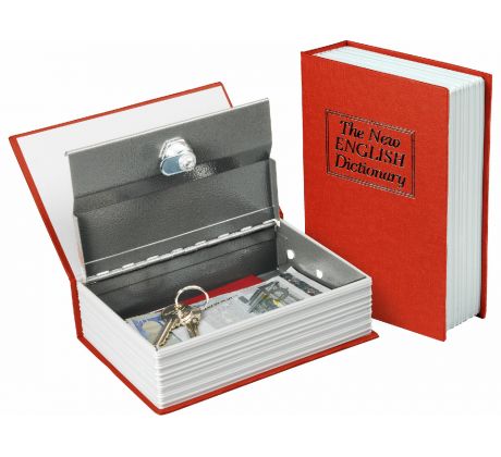 Pokladnička - kniha, 180x115x54mm, 2x kľúč, EXTOL CRAFT