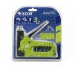 Pištoľ sponkovacia, hrúbka spony 1,2mm, dĺžka spony 4-14mm, EXTOL CRAFT