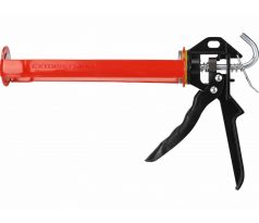 Pištoľ na tmel poloskeletová kovová, 225mm, otočná, EXTOL PREMIUM