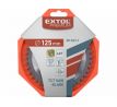 Kotúč pílový s SK plátkami, ø125x2,6x22,2mm, 40z, EXTOL PREMIUM
