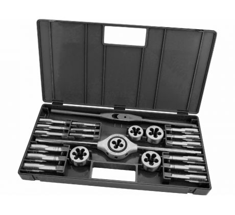 Závitníky a závitové očká M12-M20, sada 23ks, EXTOL PREMIUM