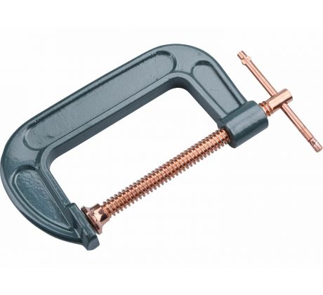 Svorka zámočnícka tvar "C", 100mm, EXTOL PREMIUM