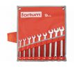 Kľúče očko-vidlicové, 9-dielna sada, 6-19mm, FORTUM