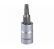 Hlavica zástrčná TORX, TX20, 1/4”, FORTUM