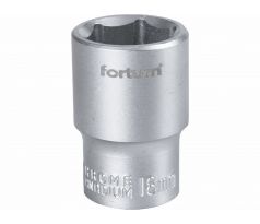 Kľúč nástrčný, 18mm, 1/2”, FORTUM