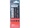 Vrtáky do dreva, sada 5ks, Ø4-10mm, CrV, CrV, EXTOL PREMIUM