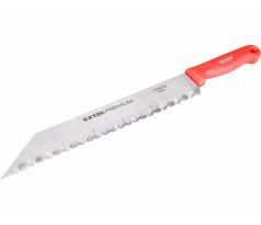Nôž na stavebné izolačné hmoty 480/340mm, antikoro, plastová rukoväť, EXTOL PREMIUM