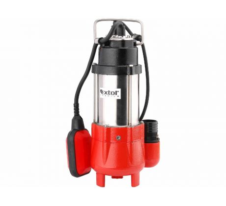 Čerpadlo ponorné kalové, príkon 250W, 9000l/hod, EXTOL PREMIUM