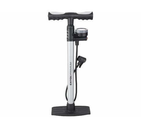 Pumpa na bicykel veľká s tlakomerom, EXTOL PREMIUM