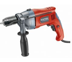 Vŕtačka príklepová, príkon 850W, rýchloupínacie skľučovadlo, EXTOL PREMIUM