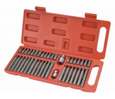 Sada bitov, 3/8", 1/2", 40ks, CrV, EXTOL PREMIUM