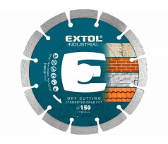 Kotúč rezný diamantový Grab Cut, 150mm, EXTOL INDUSTRIAL