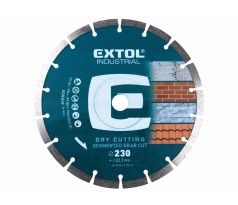 Kotúč rezný diamantový Grab Cut, 230mm, EXTOL INDUSTRIAL