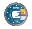Kotúč rezný diamantový Turbo Thin Cut, 125mm, suché aj mokré rezanie, EXTOL INDUSTRIAL