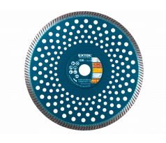 Kotúč rezný diamantový Turbo Fast Cut, 230mm, EXTOL INDUSTRIAL