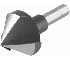 Záhlbník kuželový 90°, Ø25mm, 3-britá hlava, 1/4" šesťhranná stopka, HSS, HSS, EXTOL PREMIUM