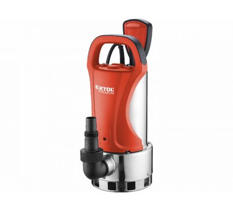 Čerpadlo ponorné kalové, príkon 1100W, 18500l/h, max. výtlak 8m, EXTOL PREMIUM