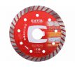 Kotúč rezný diamantový Turbo Long Life, 115mm, EXTOL PREMIUM