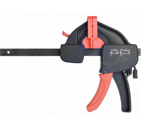 Svorka rýchloupínacia plastová, 150mm, EXTOL PREMIUM