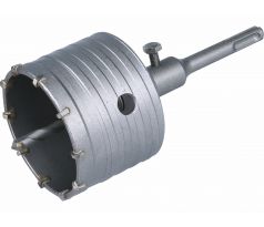 Vrták korunkový Ø79mm, SDS-plus, s SK plátkami, EXTOL PREMIUM