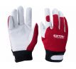 Rukavice koža/syntetická tkanina - SPANDEX, 10", EXTOL PREMIUM