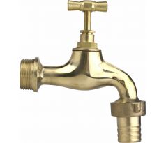 Ventil záhradný, 3/4", mosadzný, mosadz, EXTOL PREMIUM