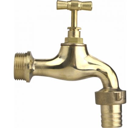 Ventil záhradný, 3/4", mosadzný, mosadz, EXTOL PREMIUM