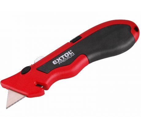 Nôž univerzálny zasúvací 19mm, 5 britov, EXTOL PREMIUM