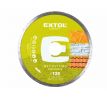 Kotúč rezný diamantový plný, 125mm, EXTOL CRAFT