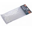 Pásky sťahovacie biele 3,6x140mm, 100ks, Ø37mm, 8kg, nylon PA66, EXTOL PREMIUM