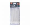 Pásky sťahovacie biele 3,6x140mm, 100ks, Ø37mm, 8kg, nylon PA66, EXTOL PREMIUM