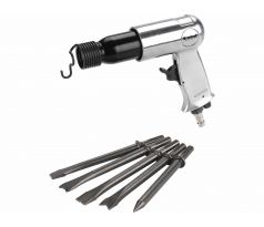 Kladivo sekacie pneumatické s príslušenstvom, počet úderov 3500/min., EXTOL PREMIUM
